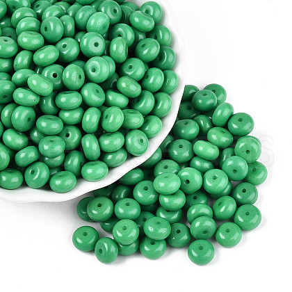 Opaque Baking Paint Glass Seed Beads SEED-N008-03A-04-1