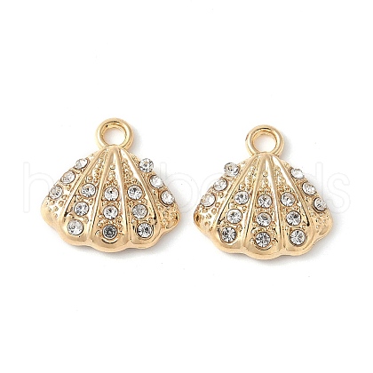 Alloy Crystal Rhinestone Pendants PALLOY-E775-11G-1