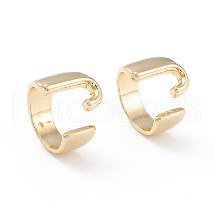 Brass Cuff Rings RJEW-L097-06J-1