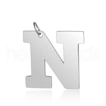 Tarnish Resistant 201 Stainless Steel Pendants STAS-S105-T585S-N-1