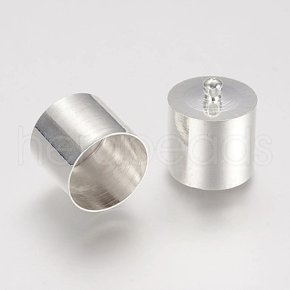 Brass Cord Ends KK-D219-12x8-S-1