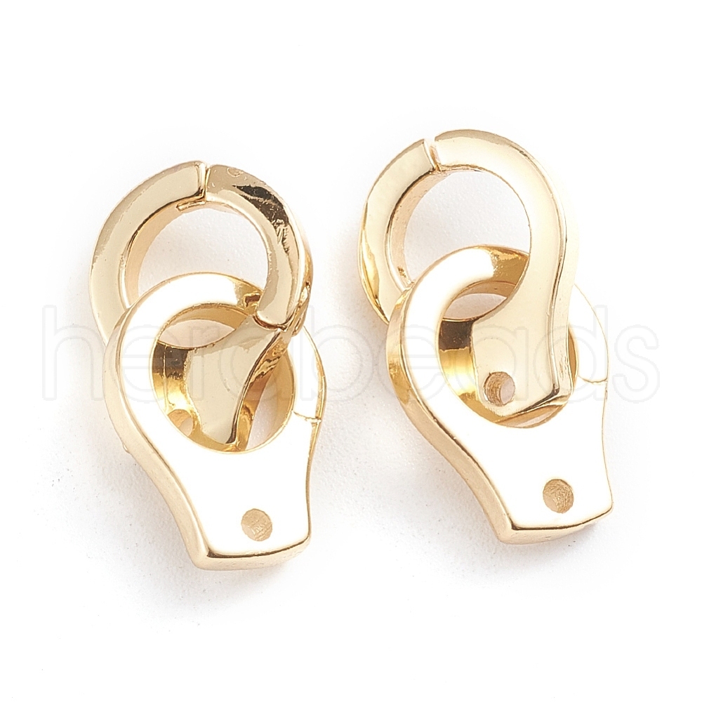 Wholesale 1 Set, Brass Interlocking Clasps