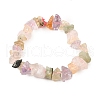 Natural Amethyst & Rose Quartz & Quartz Crystal & Citrine Beads Strands G-I283-F22-3