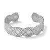 304 Stainless Steel Cuff Bangles for Women BJEW-Z078-18P-2