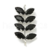Brass Rhinestone Pendants KK-I715-17S-05-1