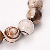 Natural Zebra Jasper Beaded Stretch Bracelets BJEW-Q692-17-8mm-2