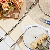 20 Yards Ethnic Style Embroidery Polyester Leaf Ribbons OCOR-WH0070-109D-5
