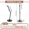 Plastic Model Assembled Action Figure Display Holders ODIS-WH0038-144B-2