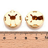 Brass Cufflinks KK-T074-63G-02-NR-4