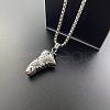 Stainless Steel Sports Sneaker Pendant Stylish Punk Necklaces for Men GM8924-2