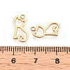 304 Stainless Steel Charms STAS-L022-358G-3