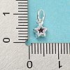925 Sterling Silver Birthstone Charms STER-G035-01C-01-3