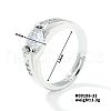 Mother's Day Rings Fashionable Unisex Brass Micro Pave Clear Cubic Zirconia Solitaire Ring VA2990-9-1