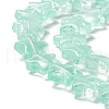 Transparent Glass Beads Strand GLAA-K057-01E-4