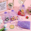 SOFPLATE 100Pcs Organza Bags Jewellery Storage Pouches Wedding Favour Party Mesh Drawstring Gift OP-SP0001-01D-4