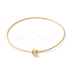 304 Stainless Steel Bangles for Women BJEW-C088-02G-4
