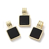 Natural Black Onyx(Dyed & Heated) Pendants G-B123-03G-02-1