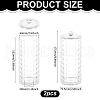 Column Plastic Bead Storage Boxes with Lid CON-WH0085-95-2