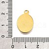 304 Stainless Steel Pendants STAS-A114-04G-01-3