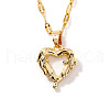 Elegant Fashion Angel Wing Heart Pendant Necklaces SW9517-1-2