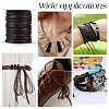 20M Round Cowhide Leather Cord WL-WH0015-01B-03-6