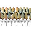 Electroplate Glass Beads Strands EGLA-P057-03A-FP01-4
