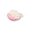 Spray Painted Alloy Pendants PALLOY-S038-13A-2