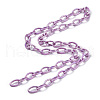 Acrylic Opaque Cable Chains X-PACR-N009-001E-3