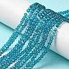 Transparent Glass Beads Strands EGLA-A035-T3mm-D12-2