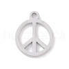 Non-Tarnish 304 Stainless Steel Charms STAS-K286-01B-P-1