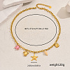 Ocean Elegant Stainless Steel Starfish Shell Shape Pendant Necklaces for Women WB2841-5