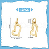 Unicraftale 12Pcs Ion Plating(IP) 304 Stainless Steel Charms STAS-UN0055-62-3