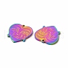 Ion Plating(IP) 304 Stainless Steel Pendants STAS-F290-24MC-2