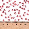 6/0 Baking Paint Transparent Glass Seed Beads X1-SEED-N006-06F-4