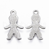 Tarnish Resistant 304 Stainless Steel pendants STAS-L197-27P-2