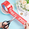 OPP Warning Packaging Tape Rolls AJEW-WH0060-25-3