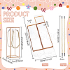 Transparent PVC Plastic Gift Box CON-WH0085-61C-01-2