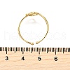 304 Stainless Steel Cuff Rings RJEW-D308-01G-A-5