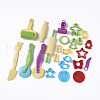 Mixed Plastic Plasticine Tools AJEW-L072-13-1