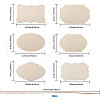 Unfinished Wooden Blank Hanging Boards DIY-WH01430-195-2