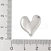 304 Stainless Steel Heart Pendants STAS-R162-01P-03-3