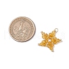 Handmade Imitate Austrian Crystal Star Pendants PALLOY-MZ00622-2