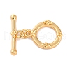 Brass Toggle Clasps KK-S403-22G-1