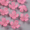 Frosted Acrylic Bead Caps MACR-S371-06A-704-1