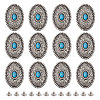 SUPERFINDINGS 12 Sets Alloy Decorative Rivets BUTT-FH0001-013A-1