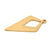 Ion Plating(IP) 304 Stainless Steel Pendants STAS-B056-24G-01-2