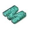 Transparent Epoxy Resin Pendants CRES-XCP0001-33-2