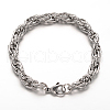 304 Stainless Steel Rope Chains Bracelets BJEW-L499-05P-1