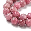 Natural Rhodonite Beads Strands G-P544-A02-02-4