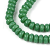 Opaque Spray Painted Glass Beads GLAA-ZX008-4mm-18C-3
